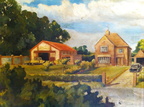 “Nightingales” and the Granary, Docking Road, early 1950s 